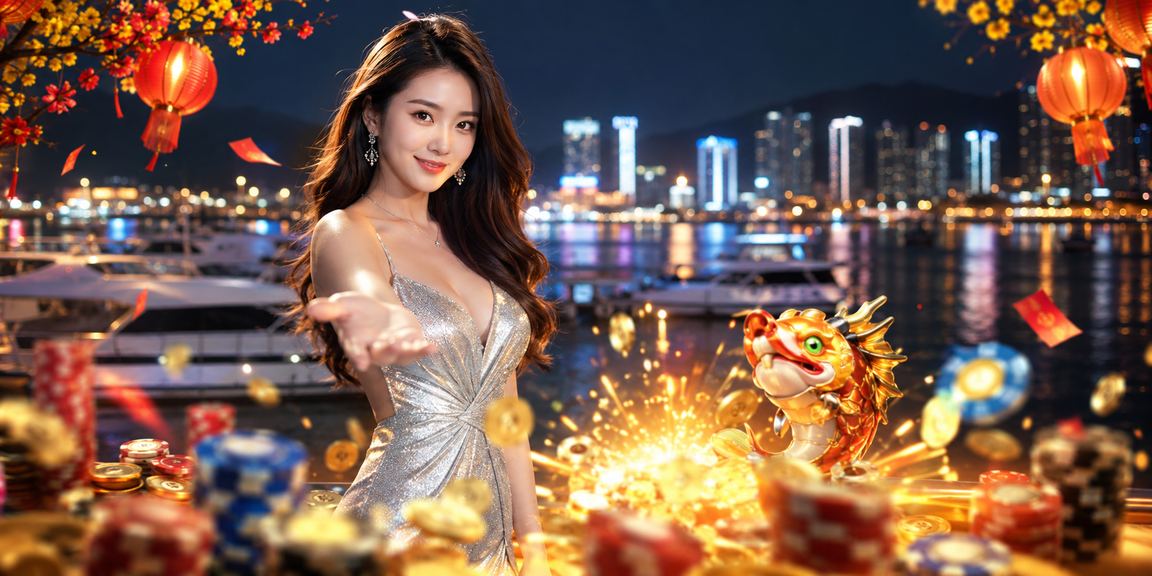 Cảnh đêm tại Nha Trang với đèn lồng rực rỡ gợi nhớ không khí jackpot fishing game